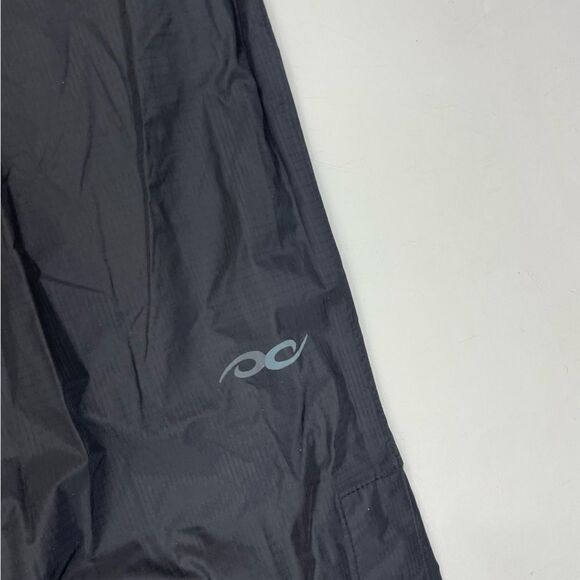 Marmot Track Pants Women Small Black Nylon Ankle Zipper - Picture 3 of 15